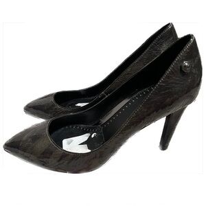 Diesel D-Mabel Camouflage Patent Shoes sz EU 37